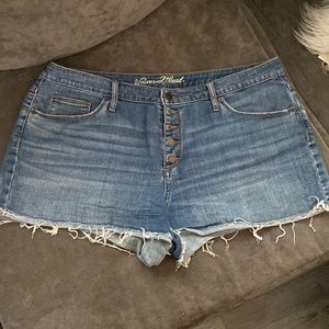 Size 16 booty shorts